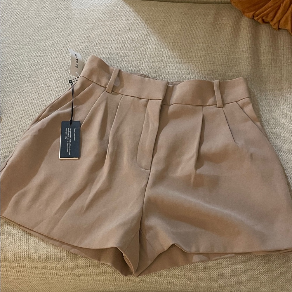 Aritzia pleated shorts